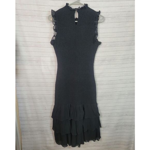 CYNTHIA ROWLEY APRIL DRESS IN BLACK, SZ SMALL - Picture 8 of 16